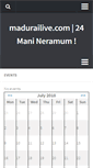 Mobile Screenshot of madurailive.com